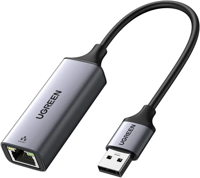 UGREEN USB Ethernet Usb 3.0 to Gigabit Network RJ45 LAN 1000 Mbps - Grey 
