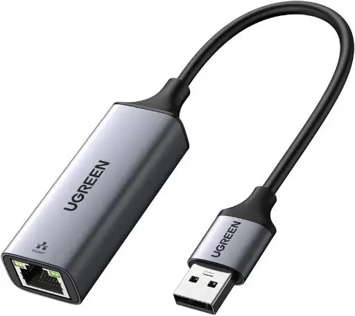 UGREEN USB Ethernet Usb 3.0 to Gigabit Network RJ45 LAN 1000 Mbps - Grey 