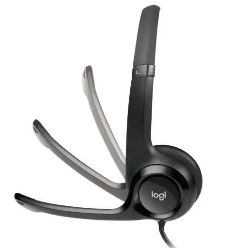 Logitech H390 USB Headset – Black